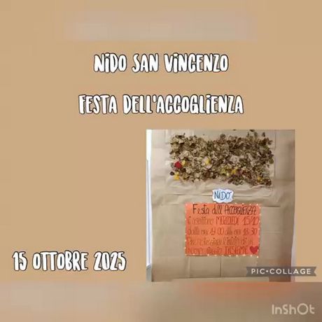 VIDEO FESTA ACCOGLIENZA - A.S.2025-2026 - NIDO - ISTITUTO SAN VINCENZO - MONDOPICCOLO S.C.S. - FERRARA